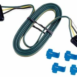 REESE Towpower 4-Way Flat Vehicle & Trailer End Wiring Kit, 18-in