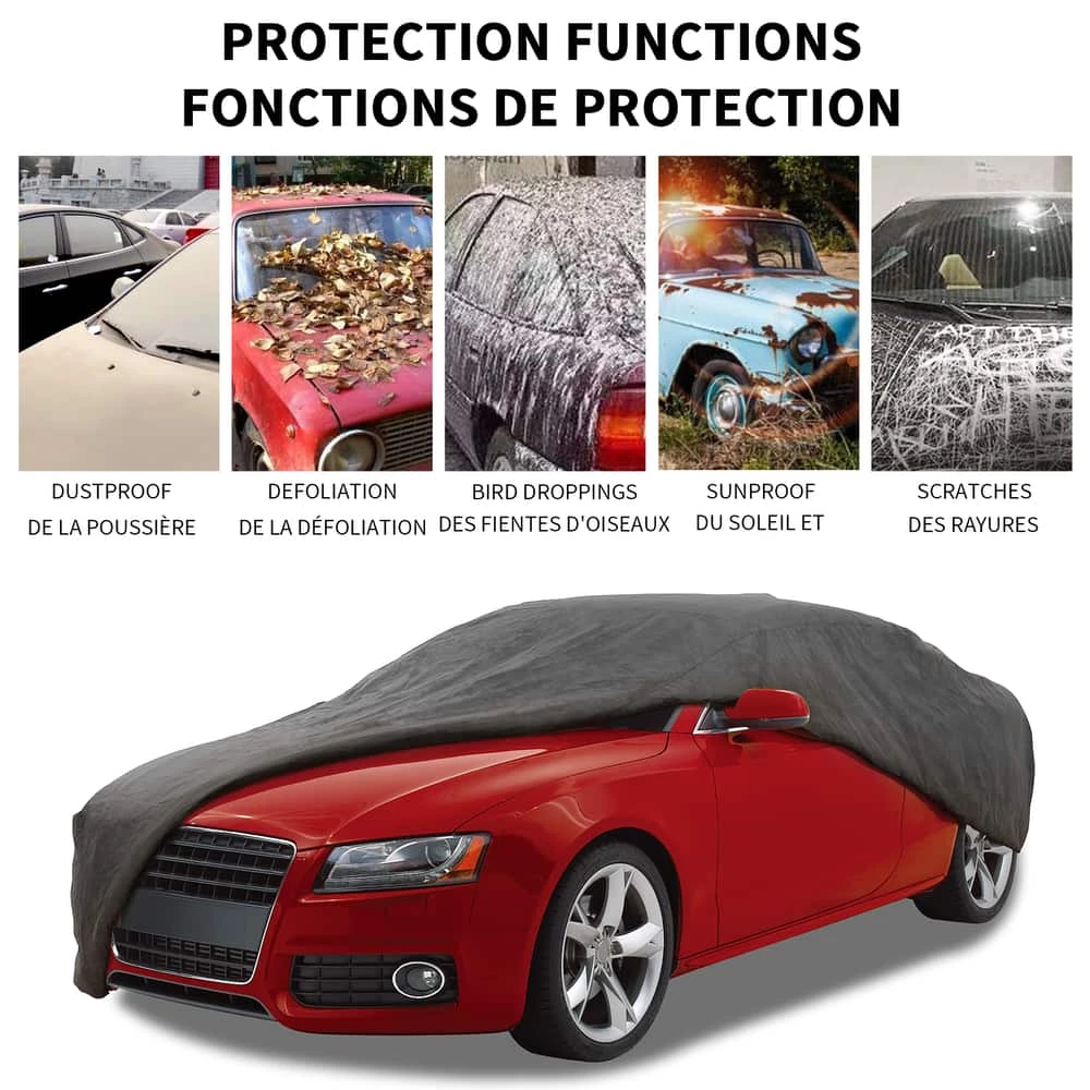Simoniz Platinum 4 Layer Water Resistant Car Cover W/UV Protection, Assorted, Small 7 Simoniz Platinum 4 Layer Water Resistant Car Cover W/UV Protection, Assorted, Small - Image 5