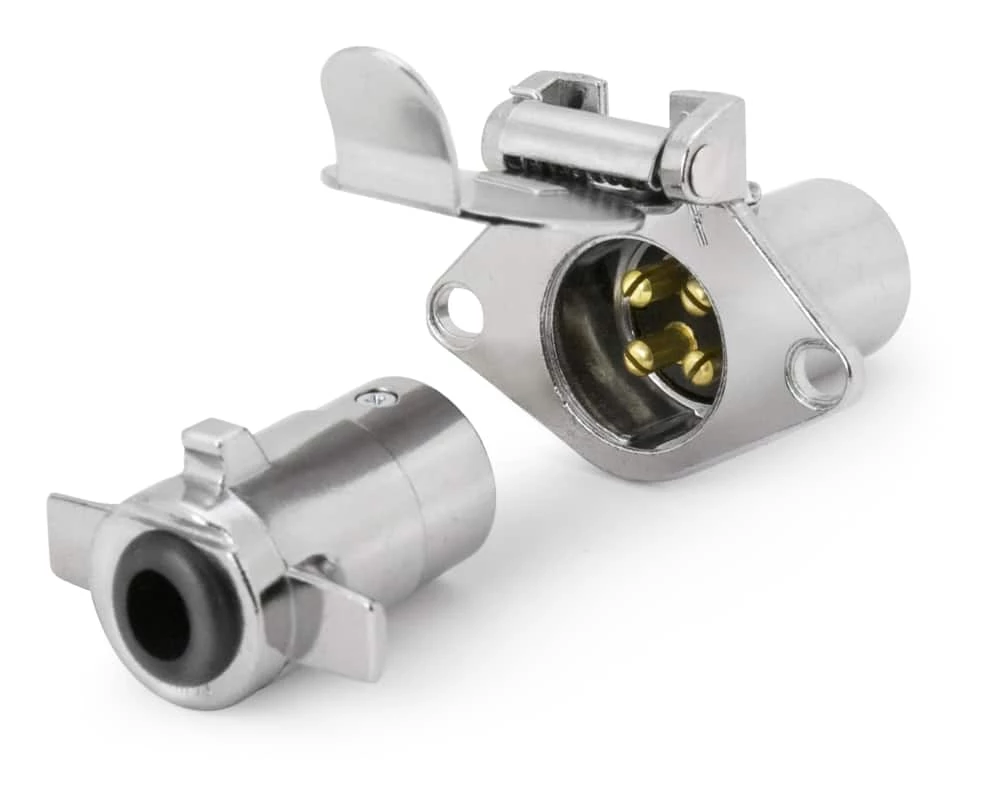 REESE Towpower 74126 7-Way Vehicle & Trailer End Connector 4 REESE Towpower 74126 7-Way Vehicle & Trailer End Connector - Image 2