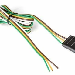 REESE Towpower 4-Way Flat Vehicle & Trailer End Wiring Connector, 60-in