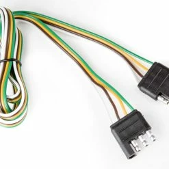 REESE Towpower 4-Way Flat Vehicle & Trailer End Wiring Connector Loop, 60-in