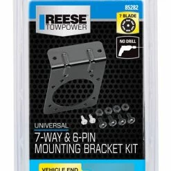 REESE Towpower 7-Way & 6-Pin Vehicle Mounting Bracket Kit -Simoniz Shop 7 way bracket kit 6ccae76e 7db4 45ed 94c0 a4773622b573