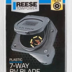 REESE Towpower 74126 7-Way Vehicle & Trailer End Connector 11 REESE Towpower 74126 7-Way Vehicle & Trailer End Connector -Simoniz Shop 7 way plastic car end connector d2892a2e 5652 4be5 89b2 c6e0b3f206ce