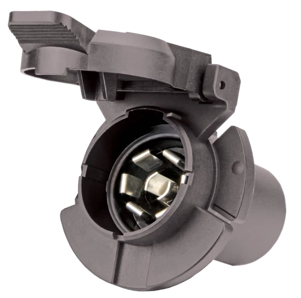 REESE Towpower Professional 7-Way Vehicle Twist-In Connector Plug 3 REESE Towpower Professional 7-Way Vehicle Twist-In Connector Plug