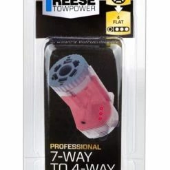 REESE Towpower Plug In Simple!® Nite-Glow™ 7-Way To 4-Way Flat Vehicle & Trailer Adapter 6 REESE Towpower Plug In Simple!® Nite-Glow™ 7-Way To 4-Way Flat Vehicle & Trailer Adapter -Simoniz Shop reese 7 to 4 flat translucnt 607fdbd0 c508 4af0 a169 19e67a3b95a8
