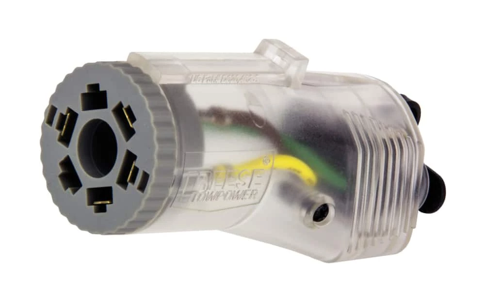 REESE Towpower Plug In Simple!® Nite-Glow™ 7-Way To 4-Way Flat Vehicle & Trailer Adapter 3 REESE Towpower Plug In Simple!® Nite-Glow™ 7-Way To 4-Way Flat Vehicle & Trailer Adapter