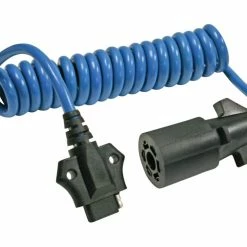 REESE Towpower 7-Way To 4-Way Flat Vehicle Coiled Cable, 6-ft