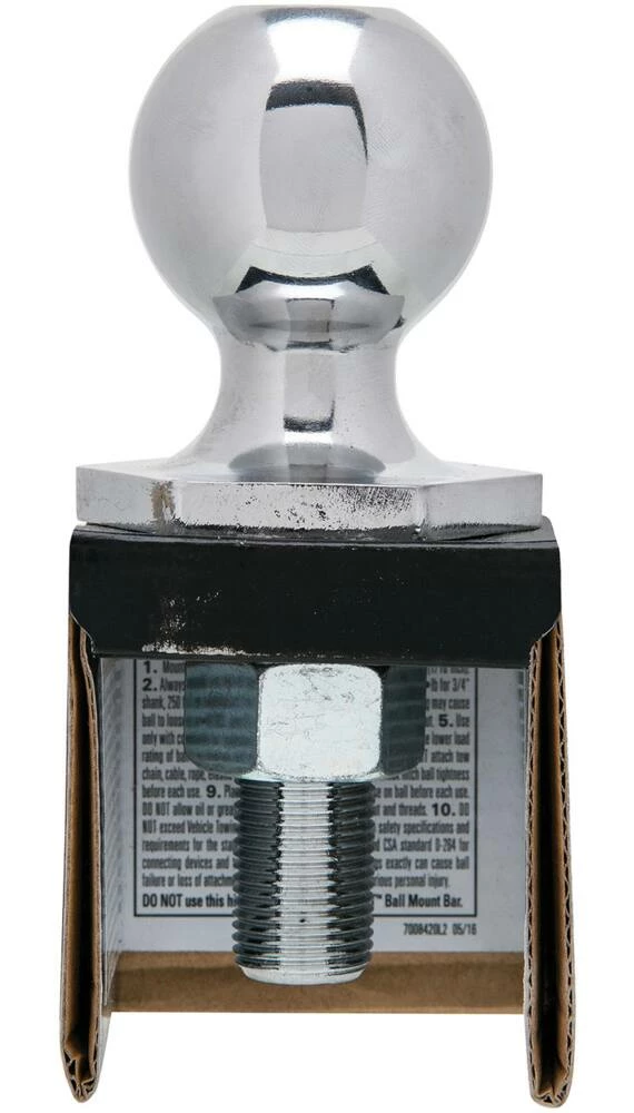 REESE Towpower Chrome Interlock Hitch Ball, 1-7/8-in 7 REESE Towpower Chrome Interlock Hitch Ball, 1-7/8-in - Image 5