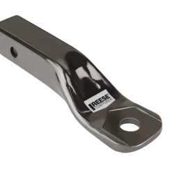 Reese Towpower Drop Black Nickel Ball Mount, 2-in