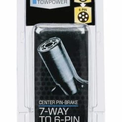 REESE Towpower 7-Way To 6-Pin Center Pin-Brake Adapter, 74645
