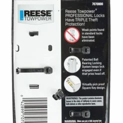 REESE Towpower Class I-IV Professional Receiver Lock 11 REESE Towpower Class I-IV Professional Receiver Lock -Simoniz Shop reese towpower class i iv professional receiver lock 1bffc38f 18e4 409c b24f aea616a45751