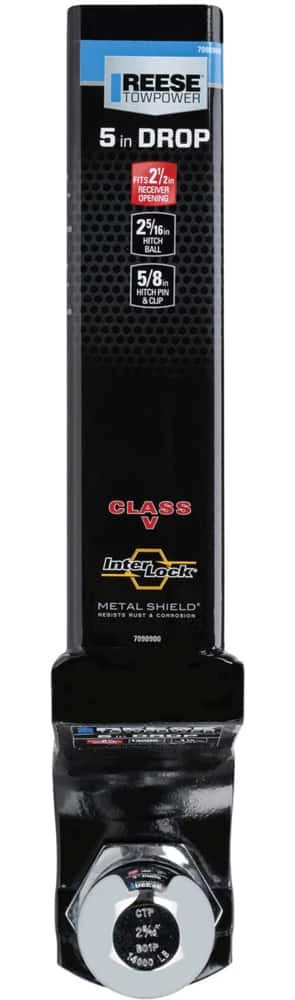 REESE Towpower Class V Interlock Towing Starter Kit, 5-in Drop 6 REESE Towpower Class V Interlock Towing Starter Kit, 5-in Drop - Image 4