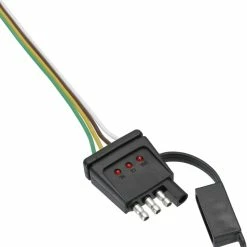 REESE Towpower 4-Way Flat Trailer End Connector, 24-in