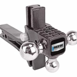 REESE Towpower Rotating, Adjustable Height Triple Ball Mount