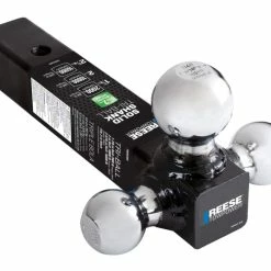 REESE Towpower Solid Shank Triple Ball Mount