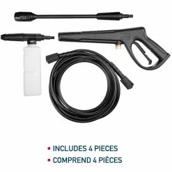 Simoniz 1600 PSI 1.25 GPM Corded Cold Water 4-Wheels Brushed Electric Pressure Washer W/ Foam Blaster -Simoniz Shop simoniz 1600 psi electric pressure washer 0af56674 ca10 4cbe 90c6 1bc3a844d88c