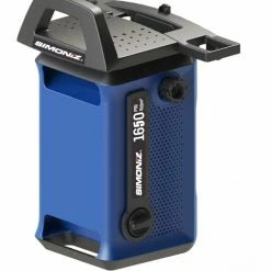 Simoniz 1650 PSI 1.8 GPM Corded Cold Water Wheeled Brushed Electric Pressure Washer W/ Foam Blaster
