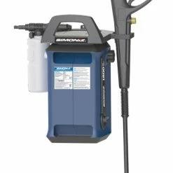 Simoniz 1650 PSI 1.8 GPM Corded Cold Water Wheeled Brushed Electric Pressure Washer W/ Foam Blaster -Simoniz Shop simoniz 1650psi electric pressure washer babea646 481d 4972 b786 316d9905acdb