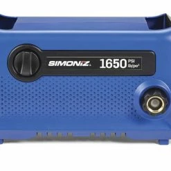 Simoniz 1650 PSI 1.8 GPM Corded Cold Water Wheeled Brushed Electric Pressure Washer W/ Foam Blaster -Simoniz Shop simoniz 1650psi electric pressure washer bf71e732 f2df 4563 abfd 0ee06f8afb91