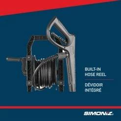 Simoniz 1700 PSI 1.4 GPM Corded Cold Water Wheeled Brushed Electric Pressure Washer W/ Foam Blaster -Simoniz Shop simoniz 1700psi electric pressure washer 86b3ae44 6bdb 4513 b73a a3d147ca24c7