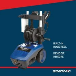 Simoniz 1800 PSI 1.4 GPM Corded Cold Water Wheeled Brushed Electric Pressure Washer W/ Foam Blaster -Simoniz Shop simoniz 1800psi electric pressure washer d456f18a 0009 42bd 9acb b175f0b9017d