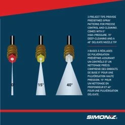 Simoniz 2050 PSI 1.5 GPM Corded Cold Water Wheeled Brushed Electric Pressure Washer W/ Foam Blaster -Simoniz Shop simoniz 2050psi electric pressure washer 5f92c8e8 929e 4919 abf7 8768b2b3b6f5