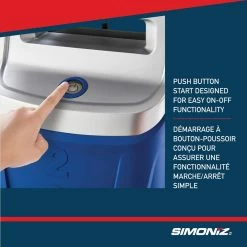 Simoniz 2050 PSI 1.5 GPM Corded Cold Water Wheeled Brushed Electric Pressure Washer W/ Foam Blaster -Simoniz Shop simoniz 2050psi electric pressure washer 7884a8c7 91f5 4bf3 a5b2 0d31a05503e1