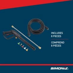 Simoniz 2800 PSI 2.3 GPM 170cc Engine Cold Water Wheeled Gas Pressure Washer -Simoniz Shop simoniz 2800psi gas pressure washer 51e98f70 2db3 4c52 8aaf 6e4feccd62ec