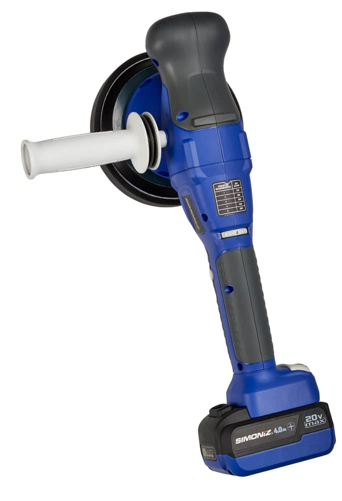 SIMONIZ 5948.120V 3800 RPM Brushless Cordless Hook & Loop Random Orbit Polisher, 6-in 5 SIMONIZ 5948.120V 3800 RPM Brushless Cordless Hook & Loop Random Orbit Polisher, 6-in - Image 4