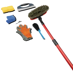 SIMONIZ Car Wash Kit With 53-in Extendable Handle, 6-pc