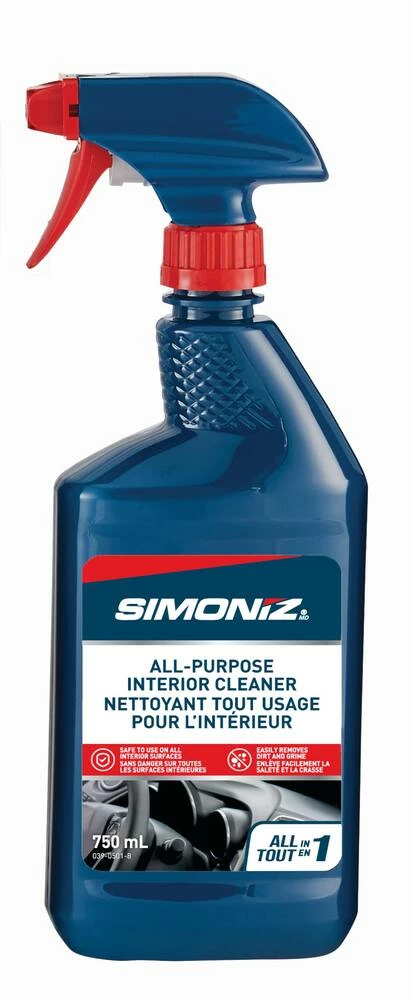 SIMONIZ Multi-Purpose Auto Surface Car Cleaner Spray, 750-mL 3 SIMONIZ Multi-Purpose Auto Surface Car Cleaner Spray, 750-mL