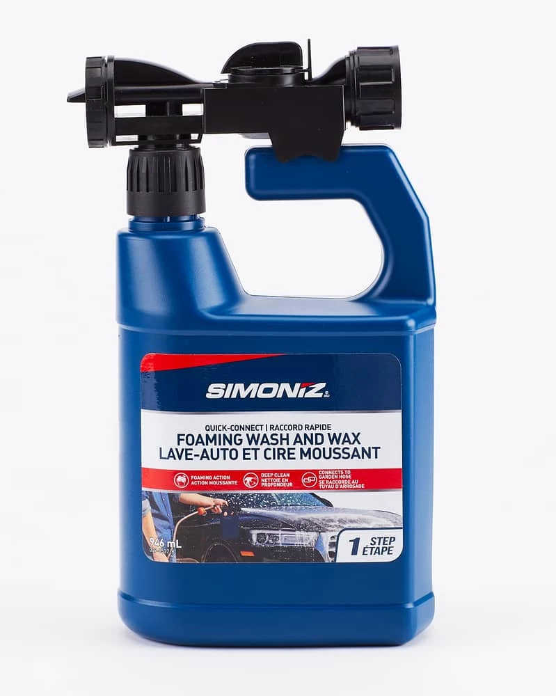 SIMONIZ Quick-Connect Foaming 1-Step Car Wash & Wax, 946-mL 3 SIMONIZ Quick-Connect Foaming 1-Step Car Wash & Wax, 946-mL