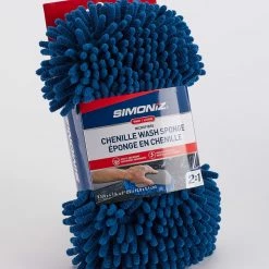 SIMONIZ 2-in-1 Chenille Wash Sponge, Blue, 1-pc -Simoniz Shop simoniz chenille wash sponge 88de4f16 d252 4421 9224 2df0c3ef5390