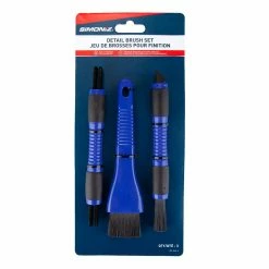 SIMONIZ Car WashMulti-Purpose Auto InteriorDetail Brush Set, Blue/Black3-pc -Simoniz Shop simoniz cleaning brushes 3pk 747ff36b 6dd6 4360 b3d9 87bf4916f7e0
