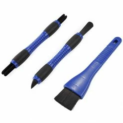 SIMONIZ Car WashMulti-Purpose Auto InteriorDetail Brush Set, Blue/Black3-pc