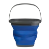 SIMONIZ Square PortableMulti-Purpose Foldable/FoldingWaterCollapsible Bucket, Blue, 10-L