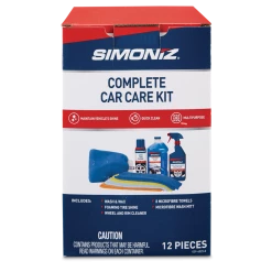 SIMONIZ Car Complete Care Kit, 12-pc