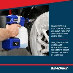 SIMONIZ Cordless Foam Gun, Tool Only, PWR POD Compatible -Simoniz Shop simoniz cordless foam gun tool only pwr pod compatible f48f131a 06bd 481c 8176 ec3b50b1d1d2