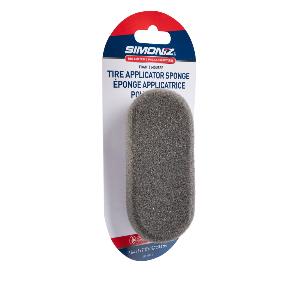 SIMONIZ Foam Tire Applicator Sponge, Black,Grey,1-pc 5 SIMONIZ Foam Tire Applicator Sponge, Black,Grey,1-pc - Image 3
