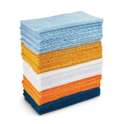 SIMONIZ Microfibre Multi-Purpose Edgeless Towels, 12 X 12-in, Multi-colour, 50-pk