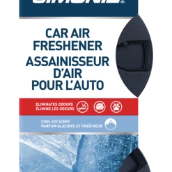 Simoniz Fibre Can Car Air Freshener, Cool Ice, 2-pk