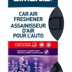 Simoniz Fibre Can Car Air Freshener, Moonlight Lavender, 2-pk