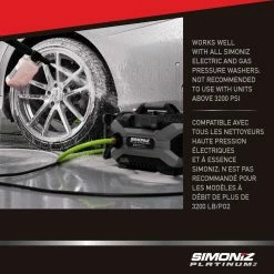 Simoniz Foam Blaster Kit Compatible W/ 3200 PSI Pressure Washer, 24-oz -Simoniz Shop simoniz foam blaster kit 63d3ccb5 75cd 4110 8c12 f9b70bcd19c1