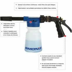 Simoniz WashEnhancesAdjustableFoam GunBlue4-pc900-mL -Simoniz Shop simoniz foam gun 900ml 83a08588 2c81 47f7 95ba ac1c2df98ce8