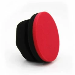 SIMONIZ Foam Foam Hex Grip ApplicatorRed,Black1-pc