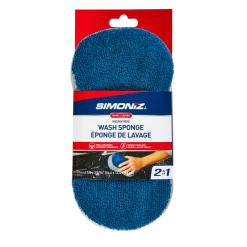 SIMONIZ 2-in-1 Microfibre Wash Sponge, Blue, 1-pc -Simoniz Shop simoniz microfibre sponge eb73092e cfe2 4ea0 b757 5064d1e7d69f