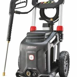 Simoniz 2300 PSI 1.3 GPM Corded Cold Water Wheeled Brushless Electric Pressure Washer W/ Foam Blaster