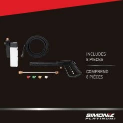 Simoniz 2300 PSI 1.3 GPM Corded Cold Water Wheeled Brushless Electric Pressure Washer W/ Foam Blaster -Simoniz Shop simoniz platinum 2300 psi brushless electric pressure washer 303c352d fe19 4807 92d8 0169851d2e8f
