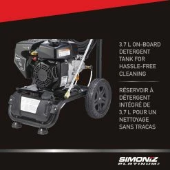 Simoniz 3000 PSI 2.3 GPM 196cc Engine Cold Water Wheeled Gas Pressure Washer -Simoniz Shop simoniz platinum 3000psi gas pressure washer ea38c0d4 19f2 43b4 9e88 04cbb93b2f5a