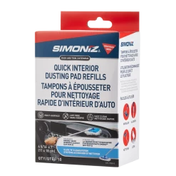 SIMONIZ Dash & Trim Duster RefillDuster PadDusterCleaningQuick Auto Multi-PurposeInterior Dusting Pad Refills, 10-pk 19 SIMONIZ Dash & Trim Duster RefillDuster PadDusterCleaningQuick Auto Multi-PurposeInterior Dusting Pad Refills, 10-pk -Simoniz Shop simoniz quick clean duster refills 10pc 889b00e7 b0c8 4cae 92d0 a900b6a94a0d